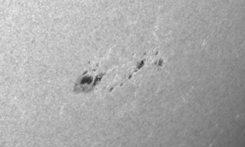 2022年8月6日の黒点（活動領域13073）