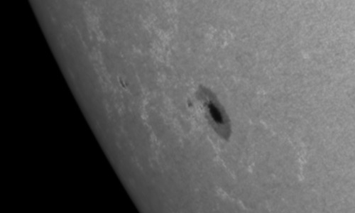 2022年8月6日の黒点（活動領域13074）