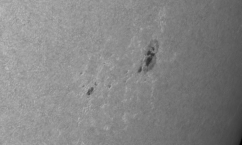 2022年8月7日の黒点（活動領域13072）