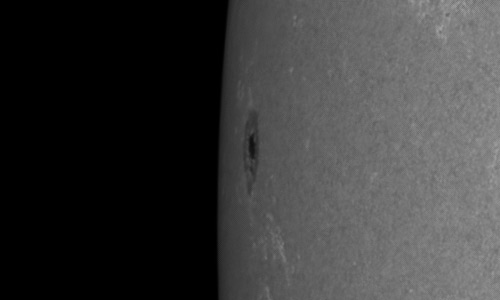 2022年8月7日の黒点（活動領域13076）