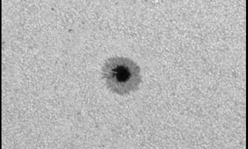 2022年8月10日の黒点（活動領域13074）