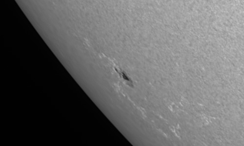 2022年8月10日の黒点（活動領域13078）