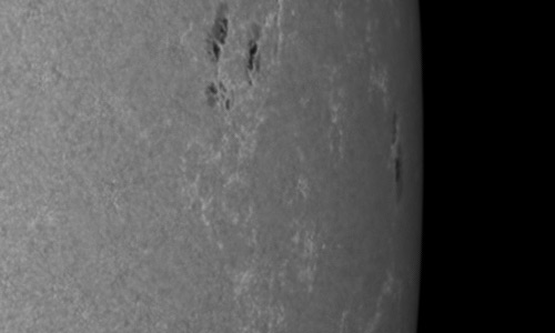 2022年8月17日の黒点（活動領域13074）