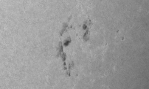 2022年8月19日の黒点（活動領域13078）