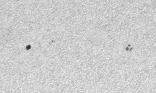 2022年8月21日の黒点（活動領域13082）