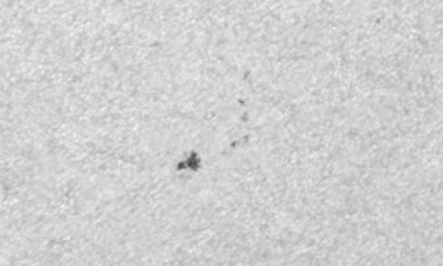 2022年8月21日の黒点（活動領域13084）