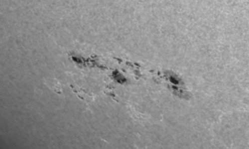 2022年8月26日の黒点（活動領域13089）