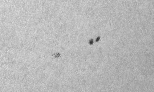 2022年8月29日の黒点（活動領域13086）