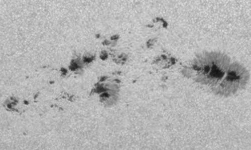 2022年8月29日の黒点（活動領域13089）