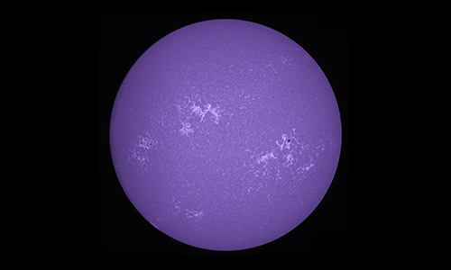 2022年9月9日の太陽（カルシウムK線）