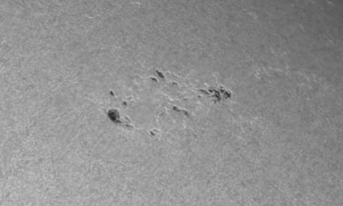 2022年9月11日の黒点（活動領域13101）