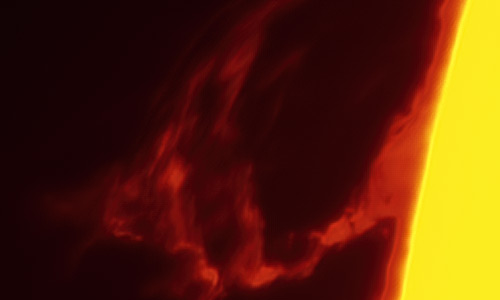 2022年9月11日のプロミネンス