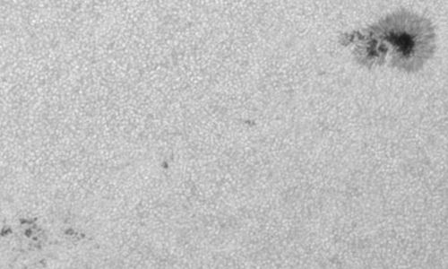 2022年9月15日の黒点（活動領域13100）