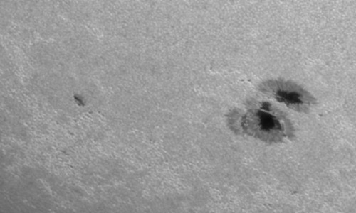 2022年9月15日の黒点（活動領域13102）