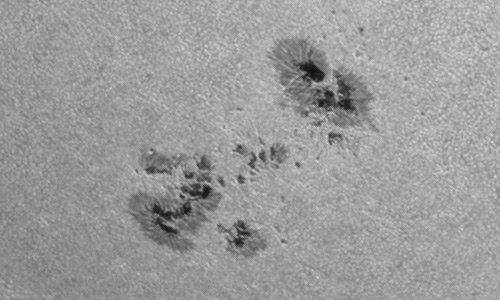 2022年9月22日の黒点（活動領域13105）