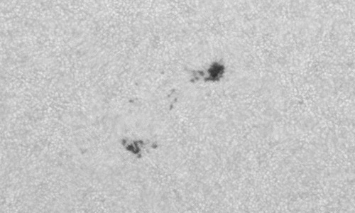 2022年9月22日の黒点（活動領域13108）