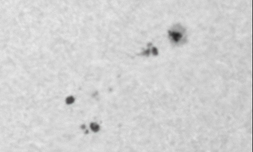 2022年9月24日の黒点（活動領域13108）