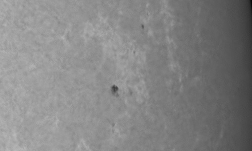 2022年9月30日の黒点（活動領域13105）