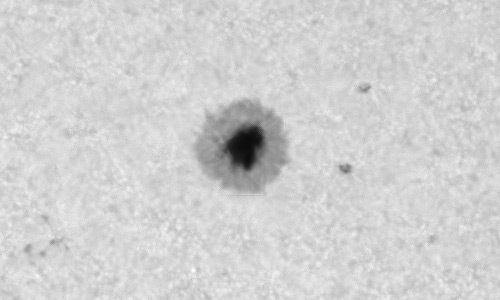 2022年9月30日の黒点（活動領域13110）