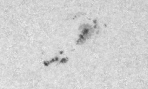 2022年10月1日の黒点（活動領域13113）