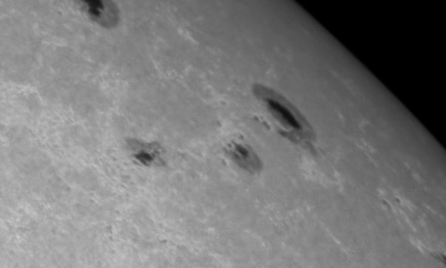 2022年10月13日の黒点（活動領域13112）