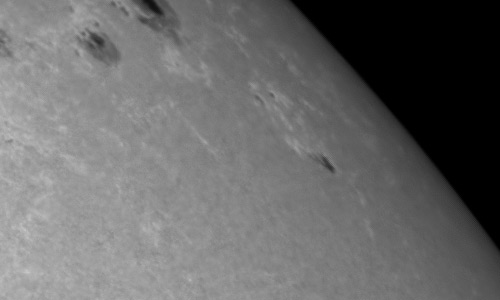 2022年10月13日の黒点（活動領域13120）