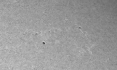 2022年10月18日の黒点（活動領域13122）