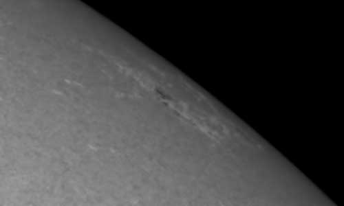 2022年10月18日の黒点（活動領域13123）