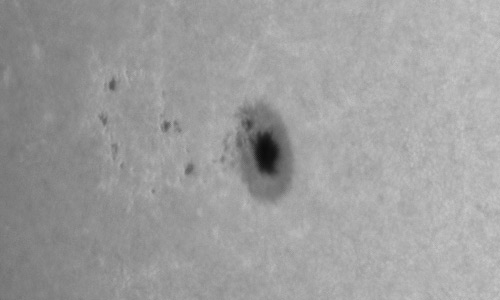 2022年10月26日の黒点（活動領域13131）