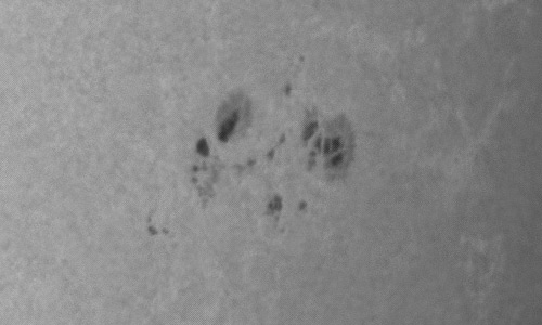 2022年10月28日の黒点（活動領域13130）