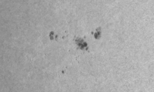 2022年10月28日の黒点（活動領域13133）