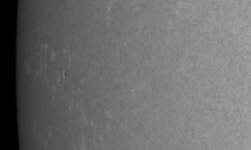 2022年10月28日の黒点（活動領域13135）