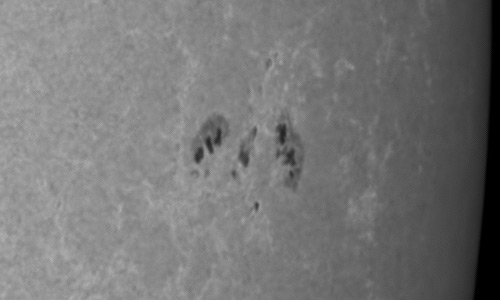 2022年10月29日の黒点（活動領域13130）