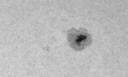 2022年11月2日の黒点（活動領域13131）