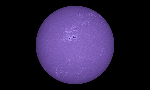 2022年11月11日の太陽（カルシウムK線）
