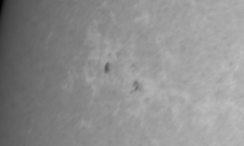 2022年11月24日の黒点（活動領域13152）