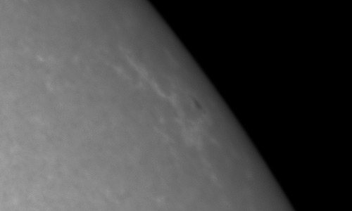 2022年12月9日の黒点（活動領域13155）