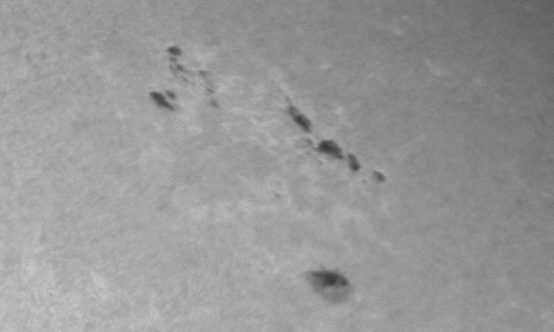 2022年12月12日の黒点（活動領域13156）