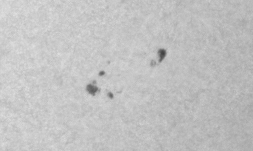 2022年12月12日の黒点（活動領域13164）