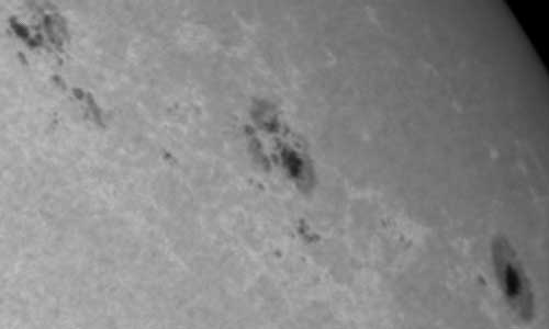 2022年12月28日の黒点（活動領域13169）