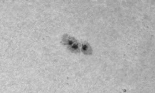 2022年12月28日の黒点（活動領域13171）