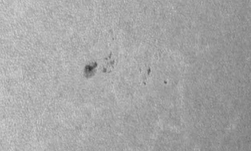 2023年1月7日の黒点（活動領域13177）