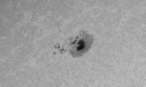 2023年2月9日の黒点（活動領域13216）