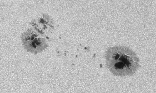 2023年2月10日の黒点（活動領域13214）