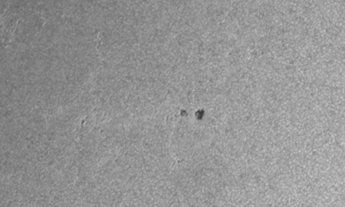 2023年2月10日の黒点（活動領域13218）