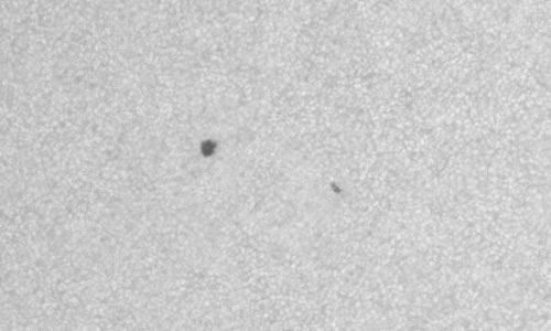 2023年2月25日の黒点（活動領域13237）