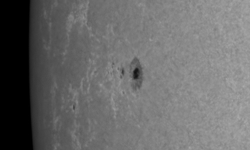 2023年3月7日の黒点（活動領域13247）