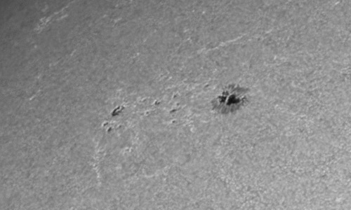 2023年3月7日の黒点（活動領域13246）