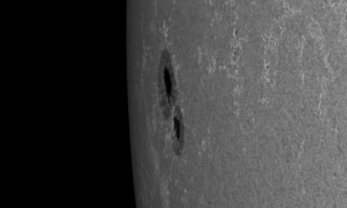2023年3月19日の黒点（活動領域13257）