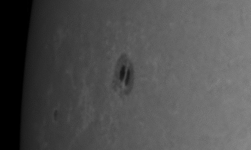 2023年3月23日の黒点（活動領域13262）